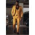 Bryan Modern Yellow Three Pieces Bespoke Best Fitted Prom Men Suits