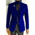 Blake Fashion Royal Blue Shawl Lapel Velvet Three Pieces Wedding Men Suit