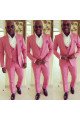 Ethan Pink Shawl Lapel Three Pieces Best Fitted Men Suit