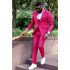 Andrew Fushcia Three Pieces Slim Fit Fashion Men Suit