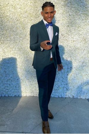 Jacob Newest Dark Green Close Fitting Prom Suits for Boy Jacob Newest Dark Green Close Fitting Prom Suits for Boy