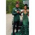 Anthony Classic Dark Green Two Pieces Regular Prom Suits with Black Pants