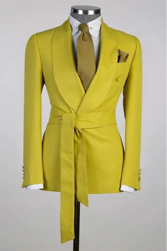 Shawl Lapel Bespoke Men's Prom Suits
