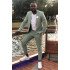 Modern Two Pieces Slim Fit Peaked Lapel Men Suit for Prom