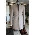 Andrew Modern Gray Stand Collar Winter Coat