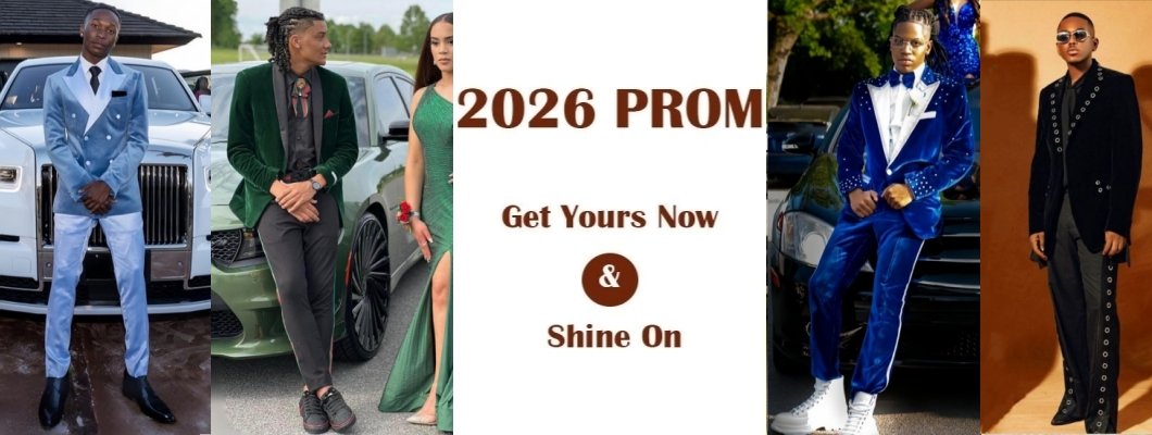 Velvet Prom Suits for 2026 Prom