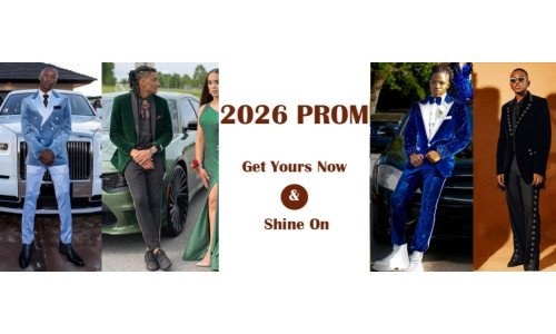 Velvet Prom Suits for 2026 Prom