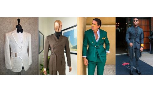New Arrival Suits With Special Sash
