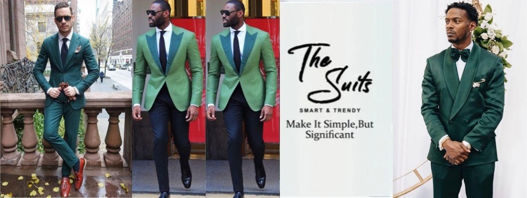 2025 New Arrival Green Suits