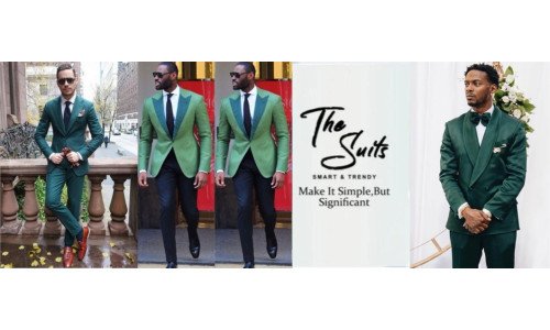2025 New Arrival Green Suits