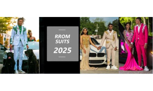 Prom Suits With Appliques, The Most Popular Style of 2025