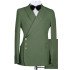 Jacob Oliver Green Peaked Lapel Bespoke Fashion Men Suits for Prom