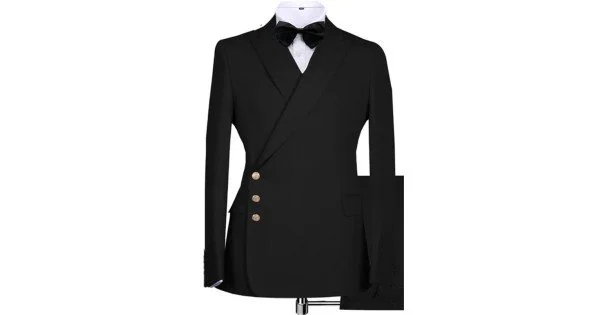 Donald Bespoke Red Peaked Lapel Men Suits ¡§C 3 Pieces