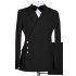 Michael Classic Black Peaked Lapel Bespoke Men Suits for Prom