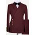 Ethan Stylish Burgundy Peaked Lapel Bespoke Men Suits for Prom