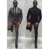 Fashion Dark Gray Best Fitted Men Suit | Formal Formal Bridegroom Wedding Suits Fashion Dark Gray Best Fitted Men Suit | Formal Formal Bridegroom Wedding Suits