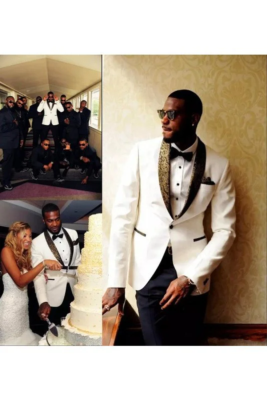 Wedding Suits Bridegroom Mens Suits | Formal Jacquard Best Men TuxedAOS Wedding Suits Bridegroom Mens Suits | Formal Jacquard Best Men TuxedAOS