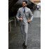 Bespoke Formal Mens Suits | Regular Grey Three-Piece Prom Suits