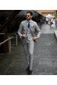 Bespoke Formal Mens Suits | Regular Grey Three-Piece Prom Suits