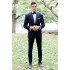 Blue Shawl Lapel Fashion Wedding Tuxedo | Two Pieces Best Fitted Men Suits