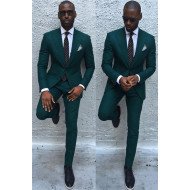 Dark Green Best Fitted Formal Mens Business Suit | Newest Peaked Laple Prom Suits Dark Green Best Fitted Formal Mens Business Suit | Newest Peaked Laple Prom Suits
