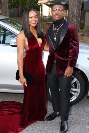 Burgundy ClAOSe Fitting Velvet Shawl Lapel Prom Men Suits Burgundy ClAOSe Fitting Velvet Shawl Lapel Prom Men Suits