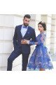 Dark Navy Best Fitted Men Suit | 2 Piece Notched Lapel Prom Suit