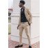 Newest Khaki Best Fitted Two Piece Men Suit