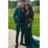 Dark Green 2-Piece Notch Lapel Chic Bespoke Prom Suits