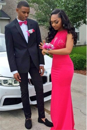 Black Simple Prom Suit for Men | Two Piece Cool Men Suit with Notch Lapel Black Simple Prom Suit for Men | Two Piece Cool Men Suit with Notch Lapel