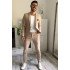 Chic Khaki One buttons Bespoke Two Piece Prom Party Men Suit 