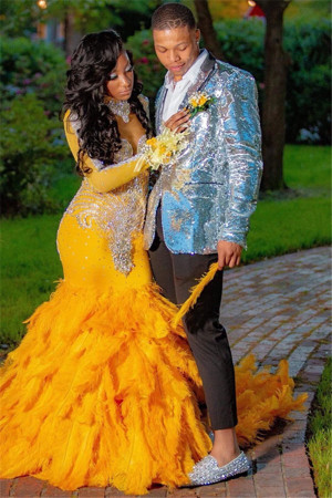 Glamorous Silver Sequins Two Piece Chic Prom Mens Suits Glamorous Silver Sequins Two Piece Chic Prom Mens Suits