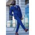 Bespoke Royal Blue Double Breasted Peaked Lapel Formal Mens Suit