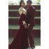Gabriel Burgundy Best Fitted Notched Lapel Prom Outfits for Guys