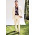 New Arrival Ivory Summer Linen Chic Formal Men Suit