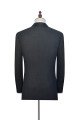 Fashion Dark Grey Black Shawl Collar Wedding Tuxedos with Two Buttons Fashion Dark Grey Black Shawl Collar Wedding Tuxedos with Two Buttons