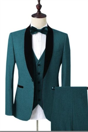Ocean Blue Prom Suits for Men | Chic Shawl Lapel Best Fitted Wedding Tuxedos Ocean Blue Prom Suits for Men | Chic Shawl Lapel Best Fitted Wedding Tuxedos
