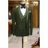 New Arrival Olive Green Shawl Lapel Tuxedo | 3 Pieces Men Prom Dress Suits Tuxedos