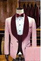 Tyson Candy Pink Stylsih Shawl Lapel Best Fitted Men Suits for Wedding