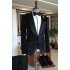 Herman New Arrival Handsome Velvet Shawl Lapel Best Fitted Wedding Tuxedox