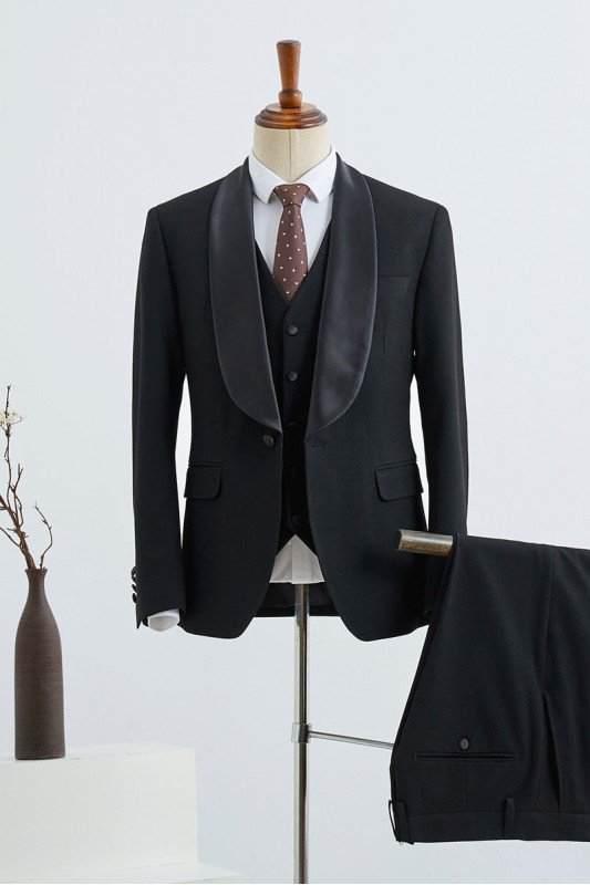 Beacher Elegant 3 Pieces Best Fitted Custom Wedding Suit For Grooms Beacher Elegant 3 Pieces Best Fitted Custom Wedding Suit For Grooms