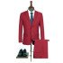New Arrival Red Notched Lapel Men Suits | Bespoke Two Pieces Prom Suits for Men