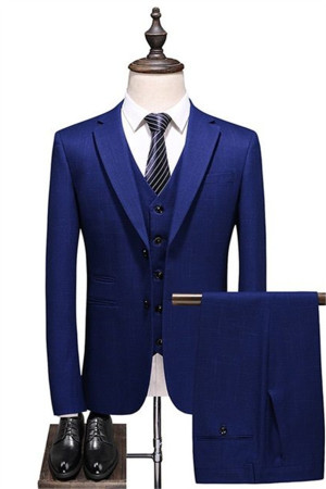 Navy Blue Simple Formal Tuxedo | Best Fitted Men Suits Navy Blue Simple Formal Tuxedo | Best Fitted Men Suits