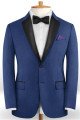 Royal Blue Men Suits for Business | Two Buttons Best Fitted Prom Man Blazer