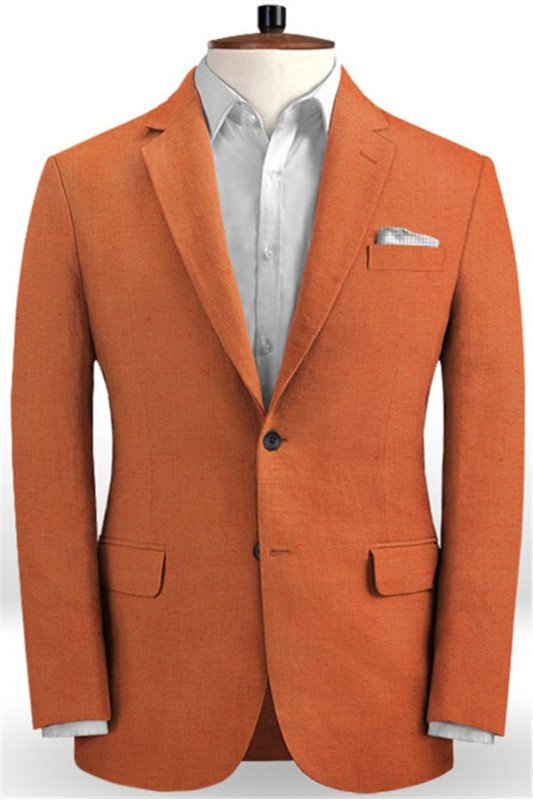 Latest Linen Men Wedding Suits | Groom Tuxedo Best Fitted Two Piece Prom Blazer