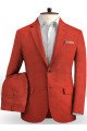 Best Fitted Linen Beach Wedding Suits | Two Pieces Chic Bridegroom Men Suits