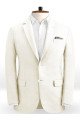 Ivory New Arrival Luxury Men Suits | Summer Best Fitted Men Suit Male Business Outwear