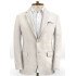Hot Men Best Fitted Linen Groom Suits | Business Suits Solid Color Slim Tuxedo