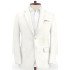 Summer Beach Linen Men Suits for Wedding | Slim Fit Casual Groom Prom Party Tuxedos