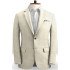 Khaki Notched Lapel Wedding Suits | Best Fitted Casual Two Pieces Tuxedos